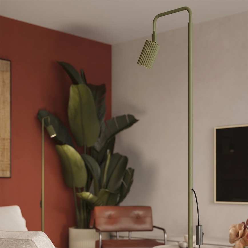 Vloerlamp KARBON 1xGU10/10W/230V groen