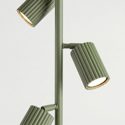 Vloerlamp KARBON 3xGU10/10W/230V groen