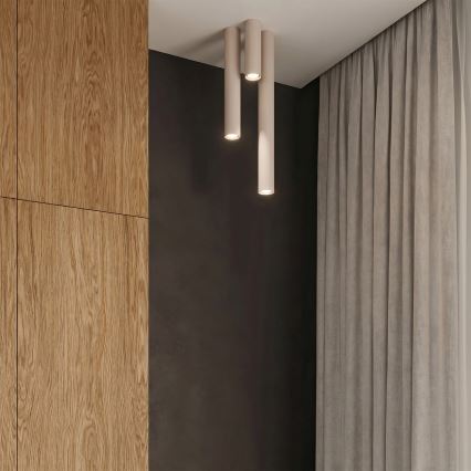 Plafondspot LAGOS 1xGU10/10W/230V 10 cm crème