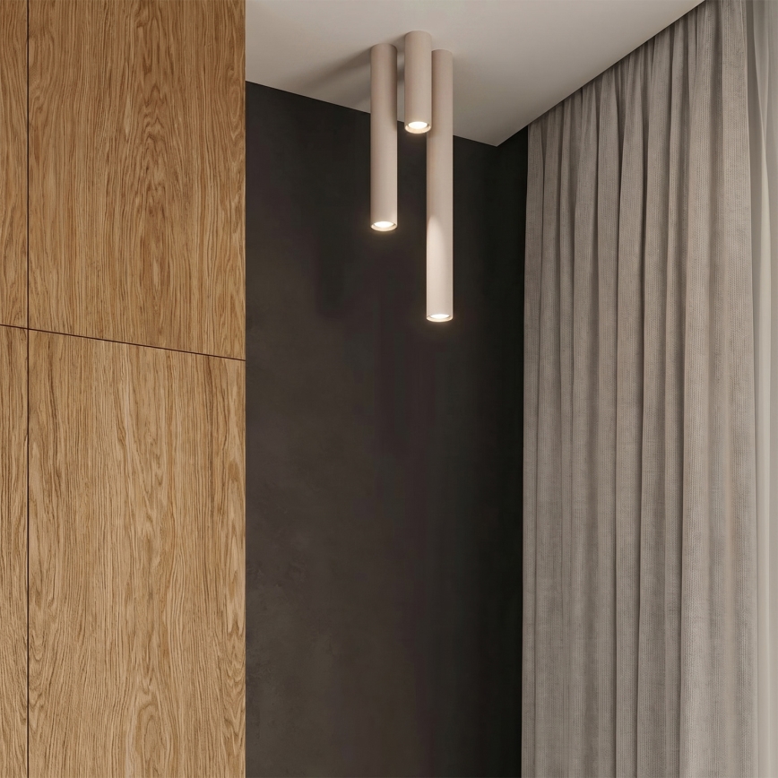 Plafondspot LAGOS 1xGU10/10W/230V 10 cm crème