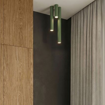 Spotarmatuur LAGOS 1xGU10/10W/230V 10 cm groen