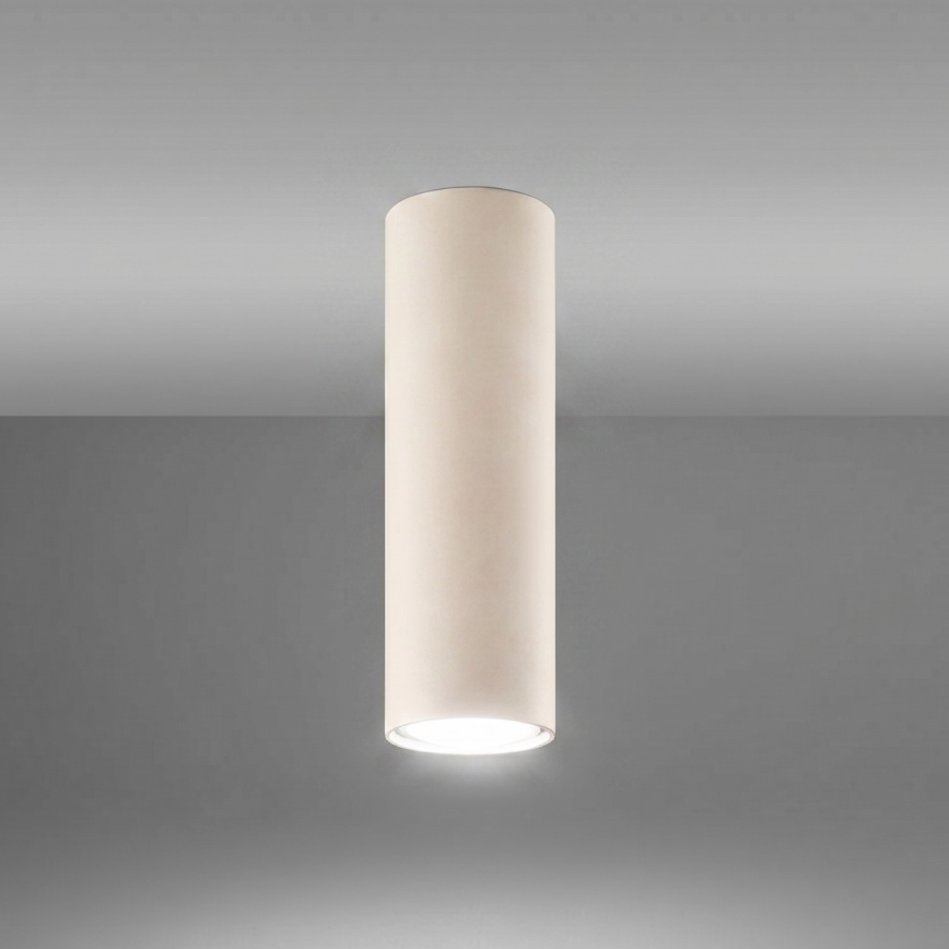 Spotlamp LAGOS 1xGU10/10W/230V 20 cm crème