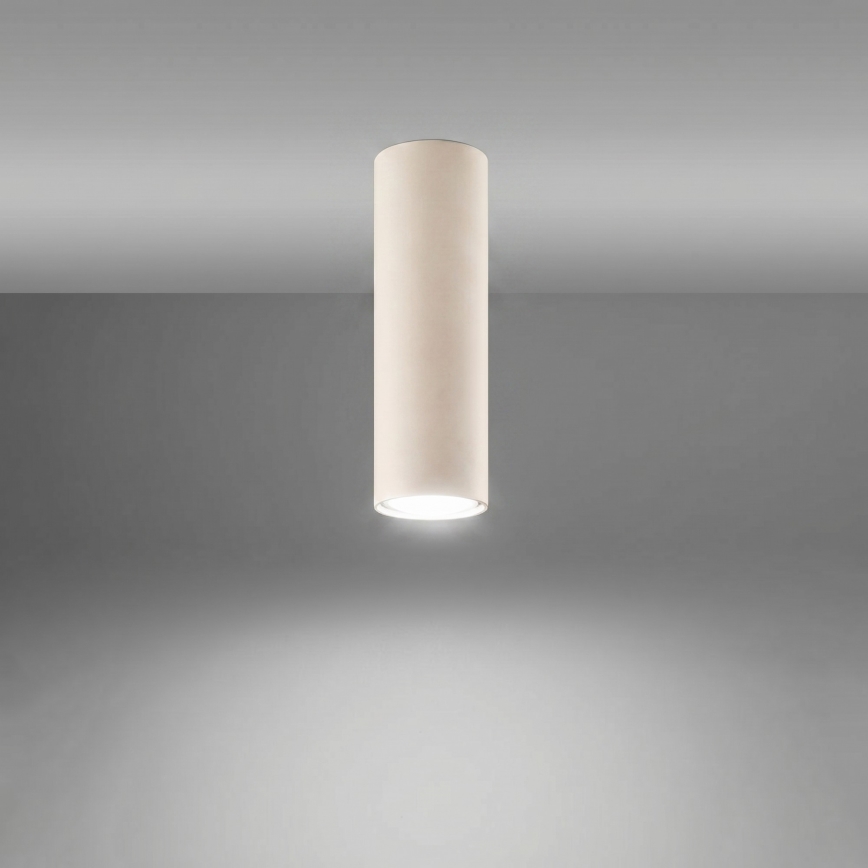 Spotlamp LAGOS 1xGU10/10W/230V 20 cm crème