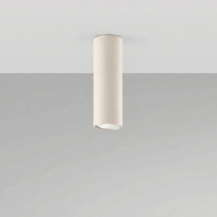 Spotlamp LAGOS 1xGU10/10W/230V 20 cm crème