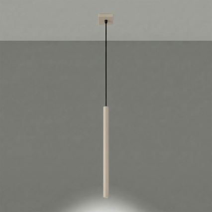 Hanglamp aan kabel PASTELO 1xG9/8W/230V taupe