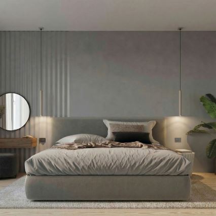 Hanglamp aan kabel PASTELO 1xG9/8W/230V taupe