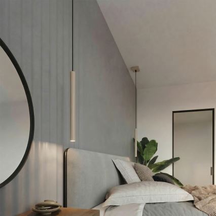 Hanglamp aan kabel PASTELO 1xG9/8W/230V taupe
