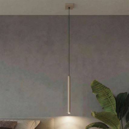 Hanglamp aan kabel PASTELO 1xG9/8W/230V taupe