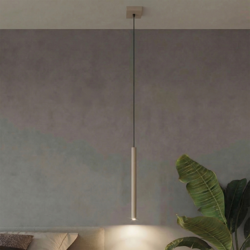 Hanglamp aan kabel PASTELO 1xG9/8W/230V taupe