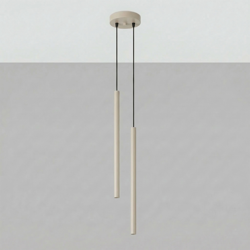 Hanglamp aan kabel PASTELO 2xG9/8W/230V taupe