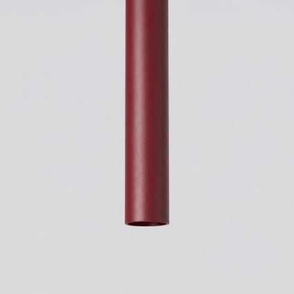Hanglamp met kabel PASTELO 1xG9/8W/230V rood