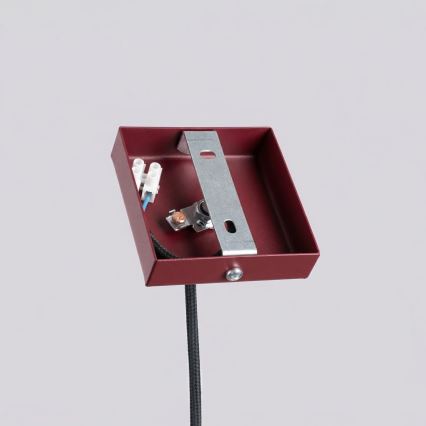 Hanglamp met kabel PASTELO 1xG9/8W/230V rood