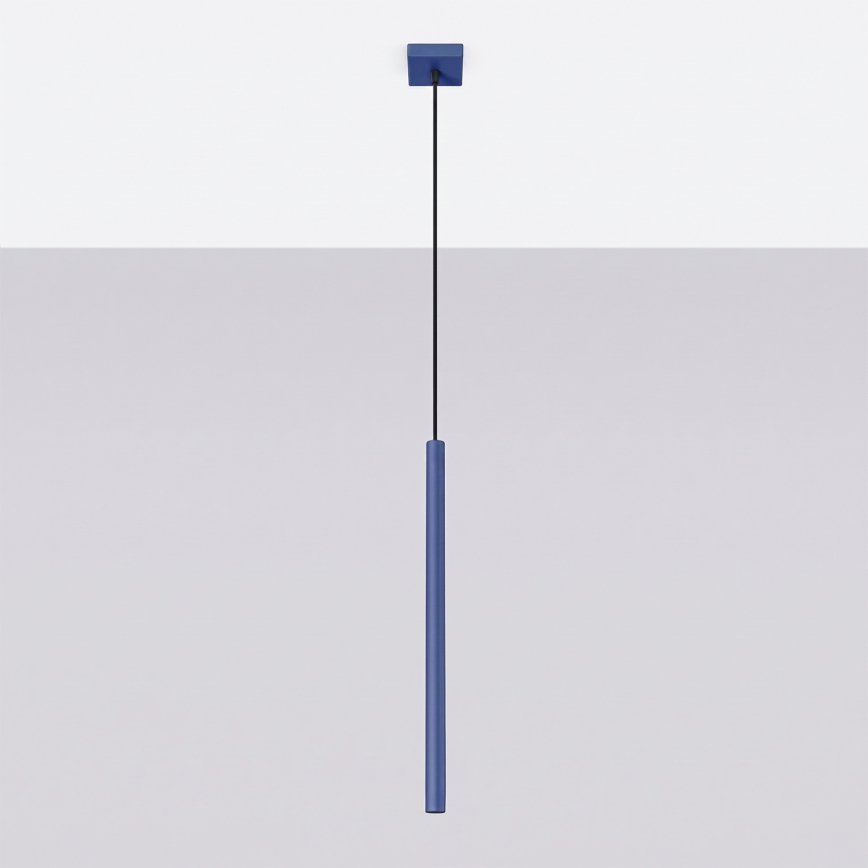 Hanglamp aan kabel PASTELO 1xG9/8W/230V blauw