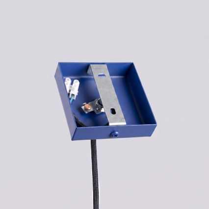 Hanglamp aan kabel PASTELO 1xG9/8W/230V blauw