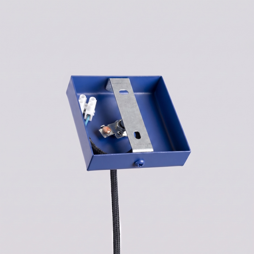 Hanglamp aan kabel PASTELO 1xG9/8W/230V blauw