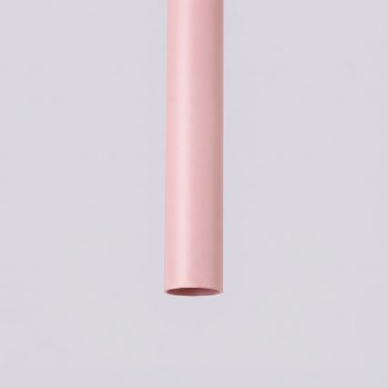 Hanglamp met snoer PASTELO 1xG9/8W/230V roze