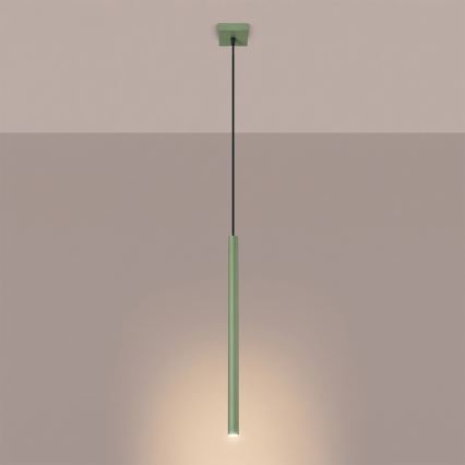 Hanglamp aan kabel PASTELO 1xG9/8W/230V groen