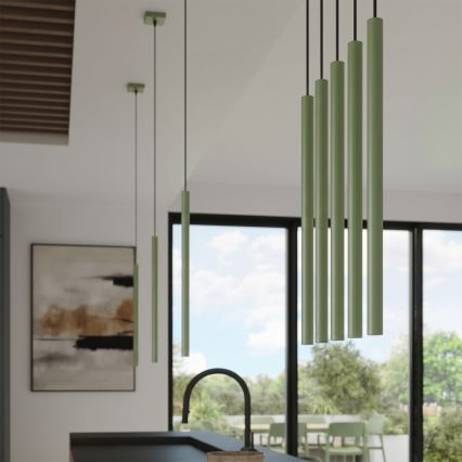 Hanglamp aan kabel PASTELO 1xG9/8W/230V groen