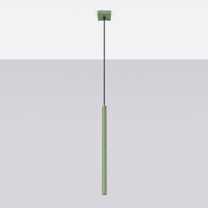 Hanglamp aan kabel PASTELO 1xG9/8W/230V groen