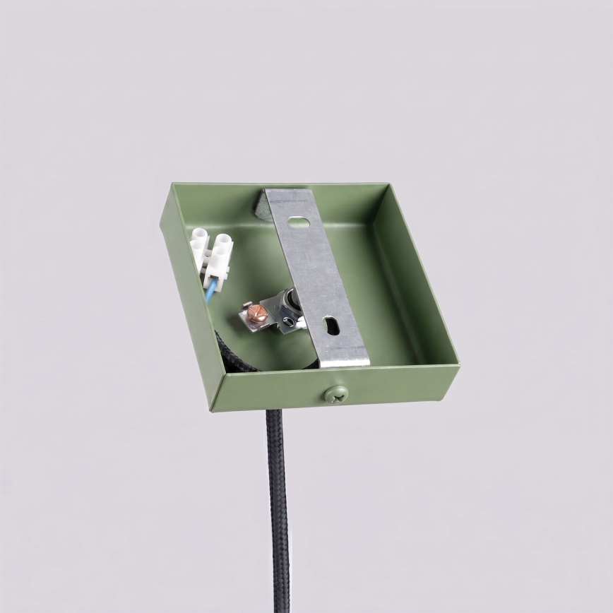 Hanglamp aan kabel PASTELO 1xG9/8W/230V groen