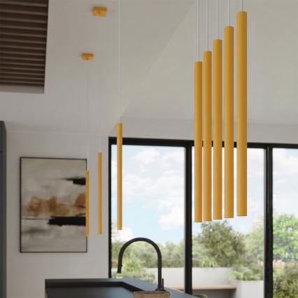 Hanglamp aan kabel PASTELO 1xG9/8W/230V geel