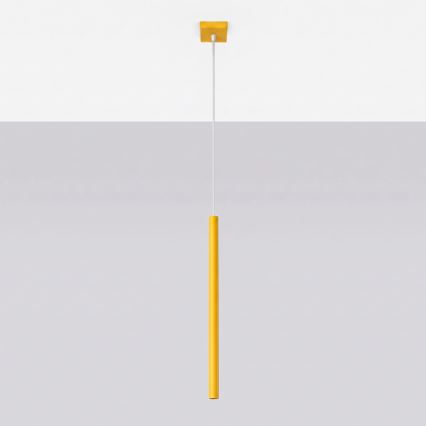 Hanglamp aan kabel PASTELO 1xG9/8W/230V geel