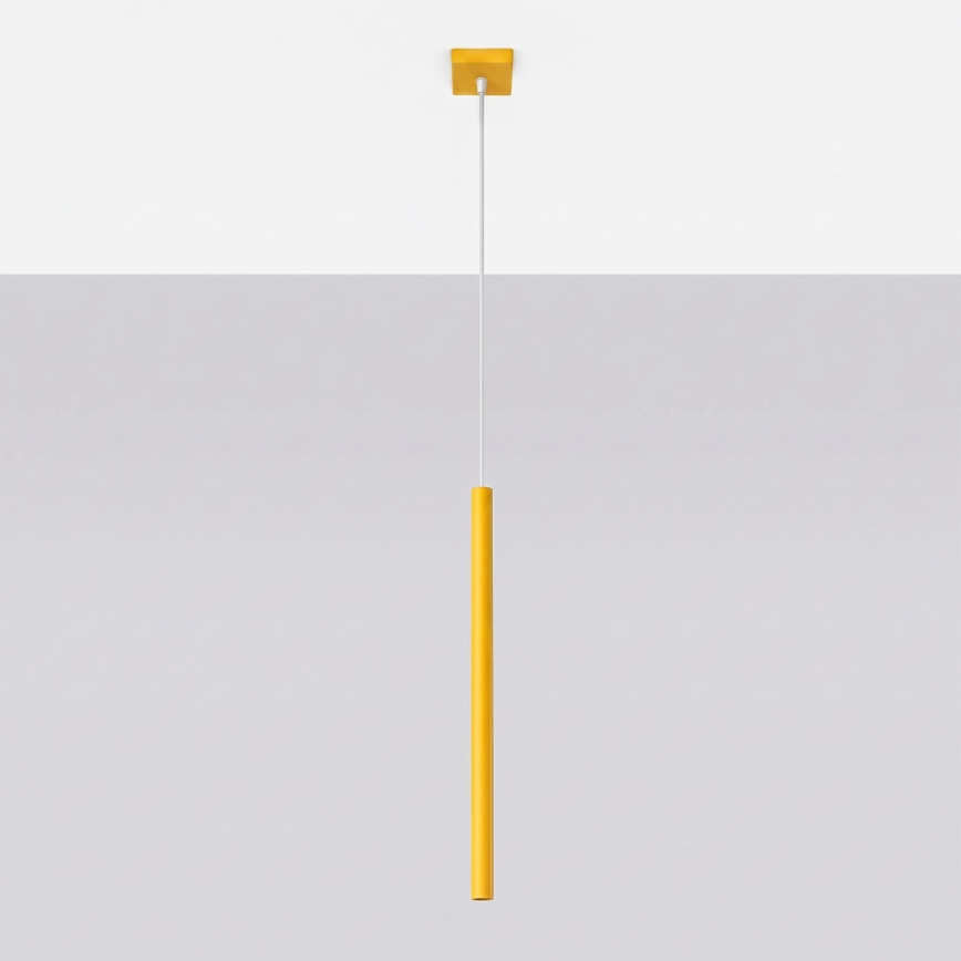 Hanglamp aan kabel PASTELO 1xG9/8W/230V geel