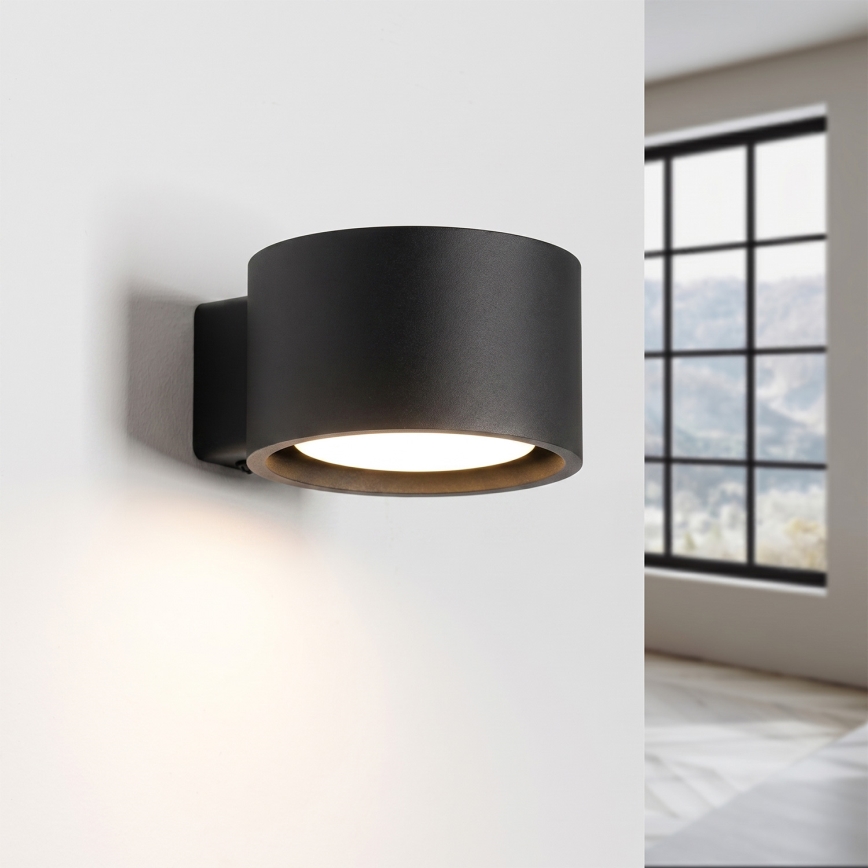 Wandlamp MODO 1xGX53/10W/230V zwart