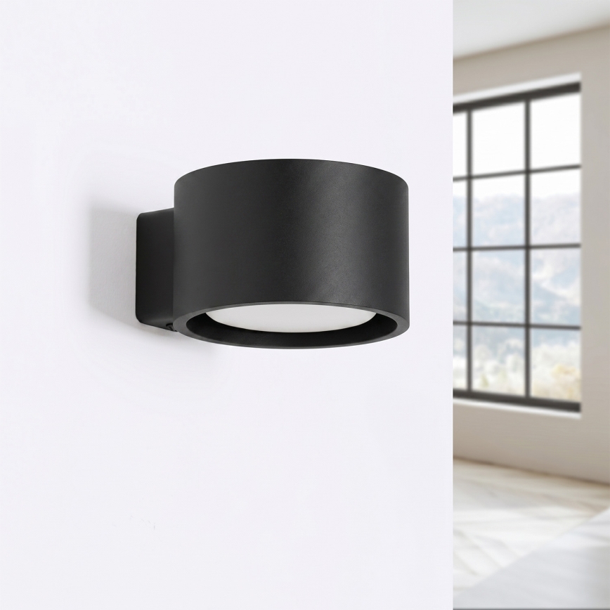 Wandlamp MODO 1xGX53/10W/230V zwart