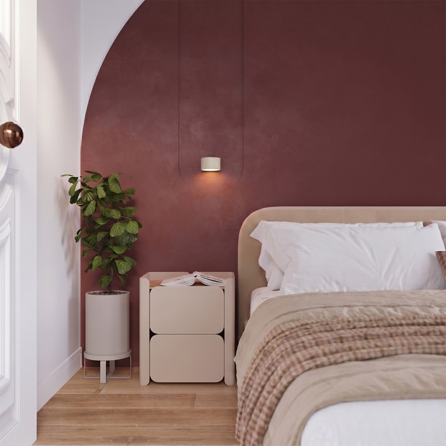 Wandlamp MODO 1xGX53/10W/230V crème
