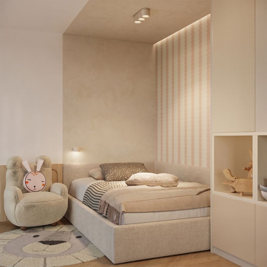 Wandlamp MODO 1xGX53/10W/230V crème