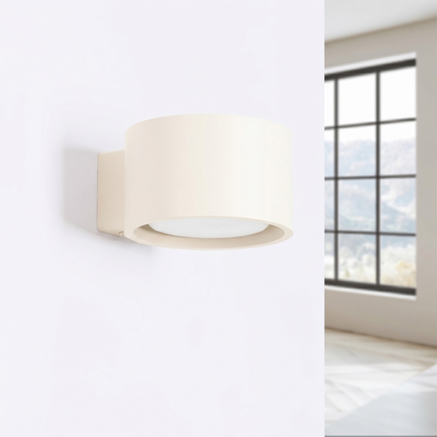 Wandlamp MODO 1xGX53/10W/230V crème