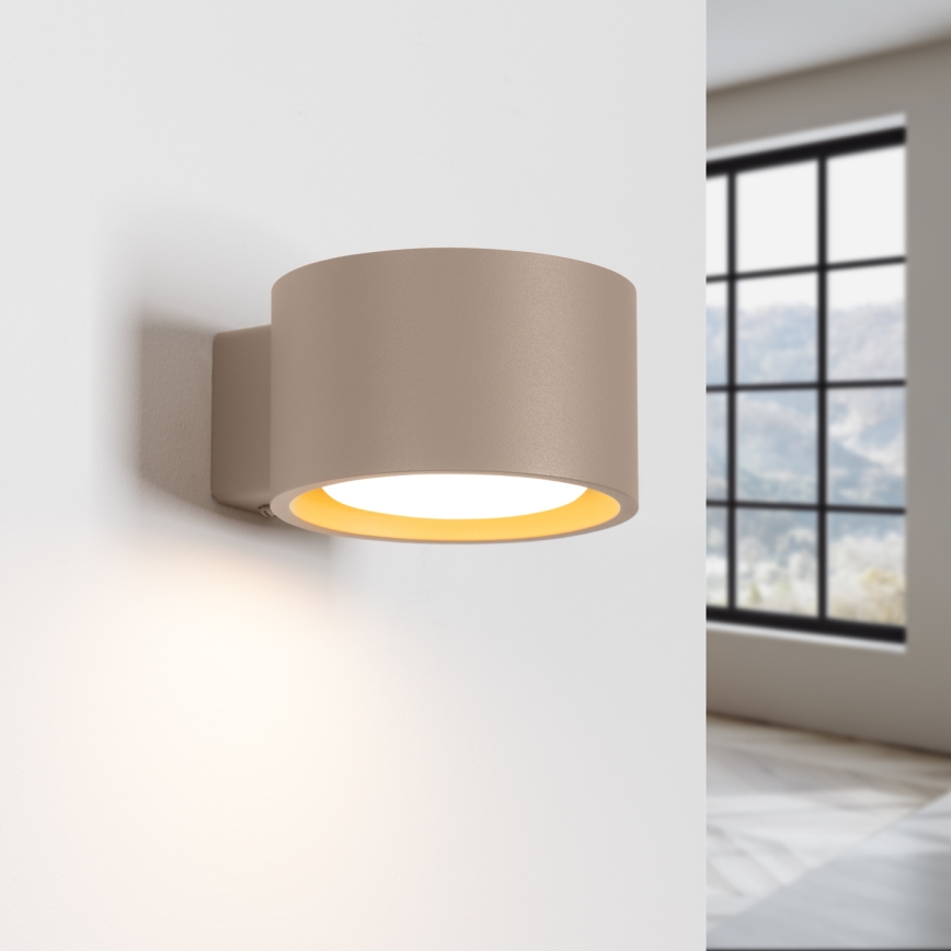 Wandlamp MODO 1xGX53/10W/230V taupe