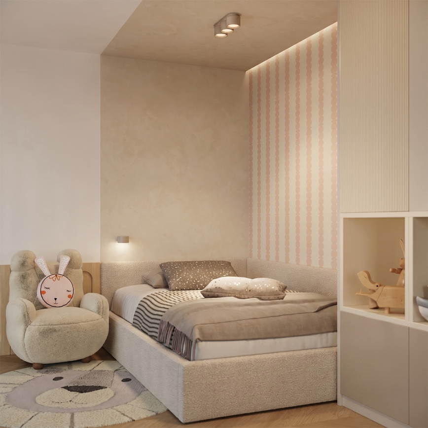 Wandlamp MODO 1xGX53/10W/230V taupe