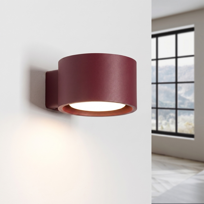 Wandlamp MODO 1xGX53/10W/230V rood