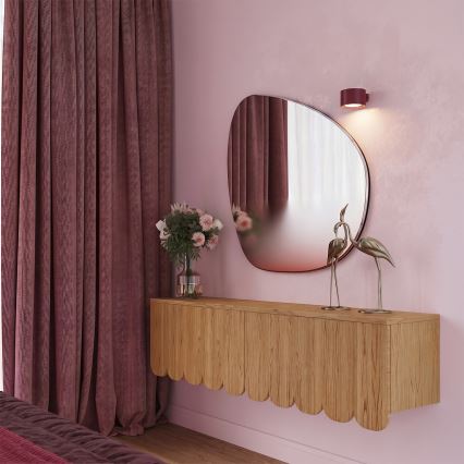 Wandlamp MODO 1xGX53/10W/230V rood