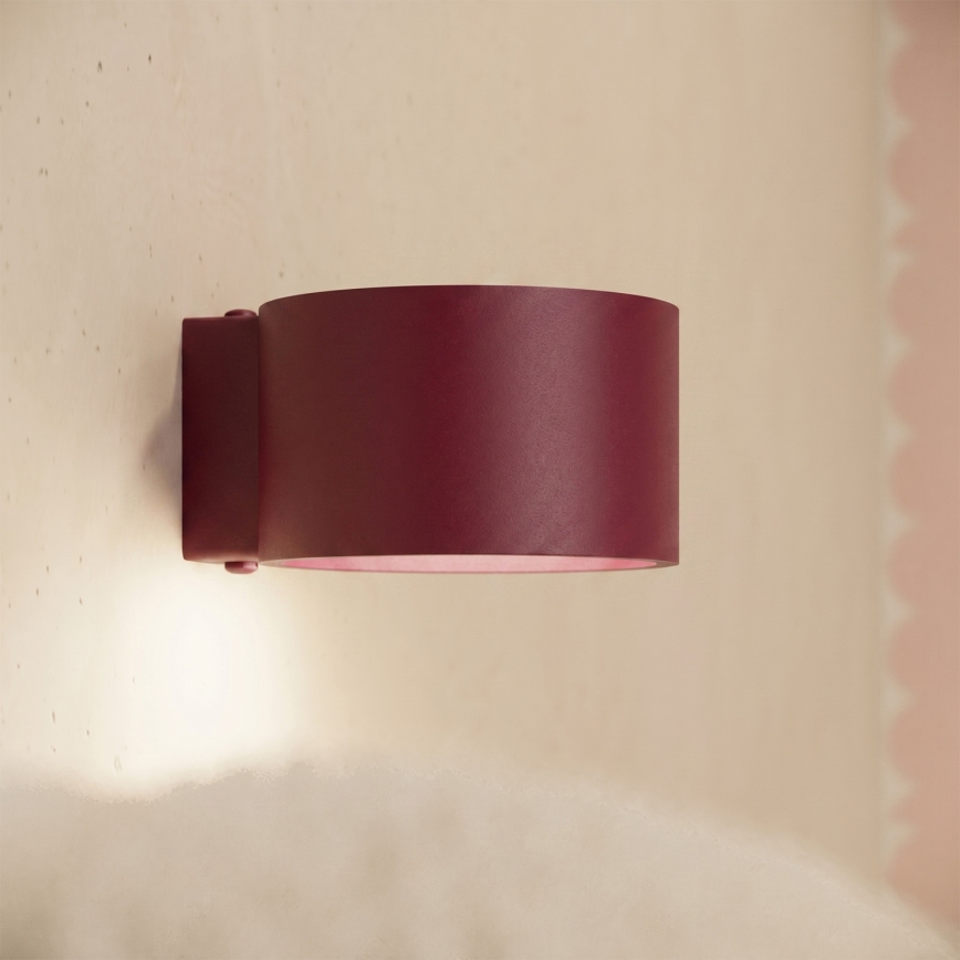 Wandlamp MODO 1xGX53/10W/230V rood
