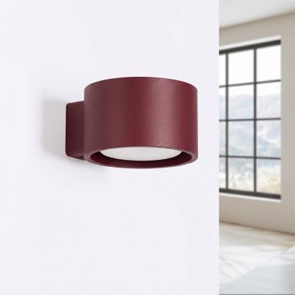 Wandlamp MODO 1xGX53/10W/230V rood