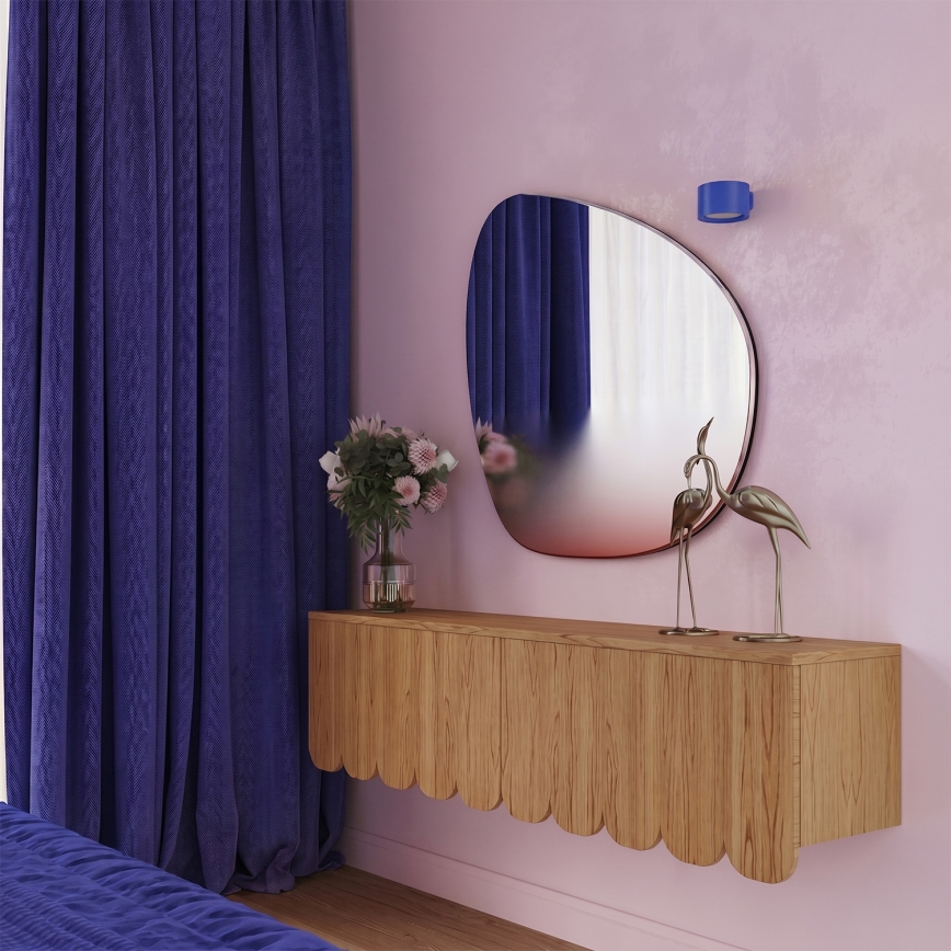 Wandlamp MODO 1xGX53/10W/230V blauw