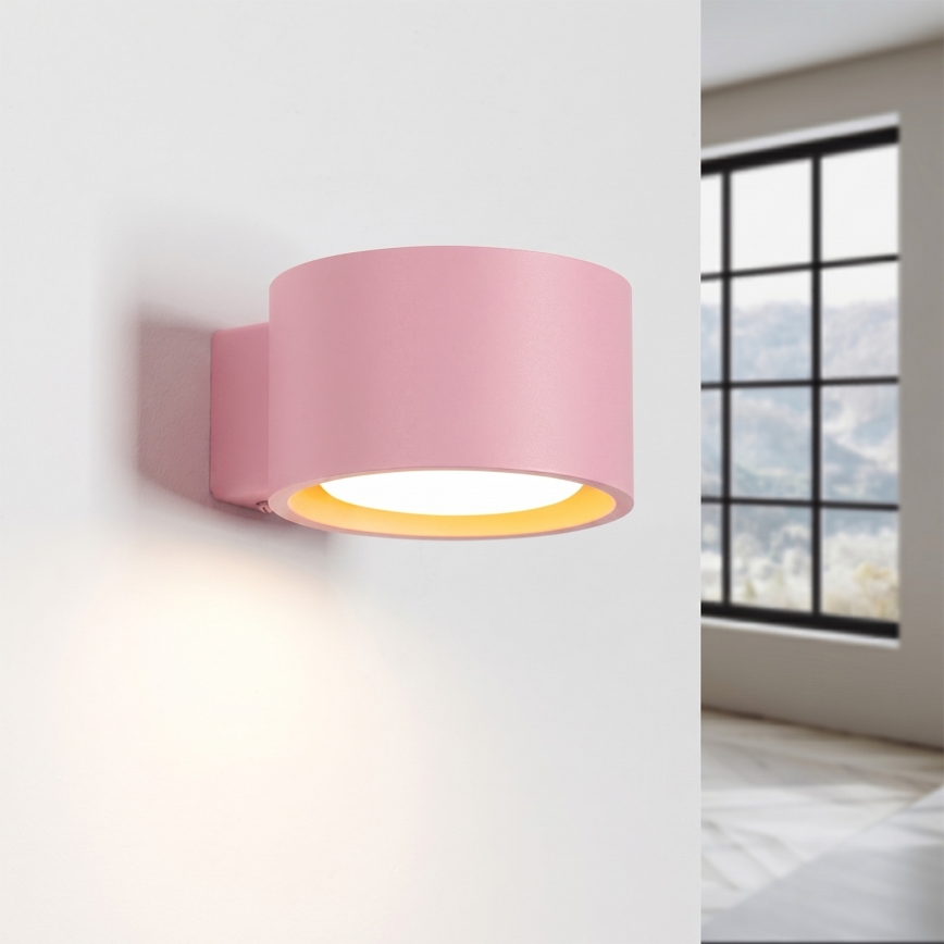 Wandlamp MODO 1xGX53/10W/230V roze