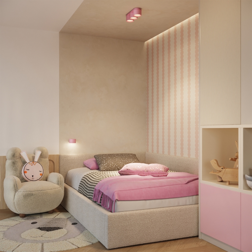 Wandlamp MODO 1xGX53/10W/230V roze