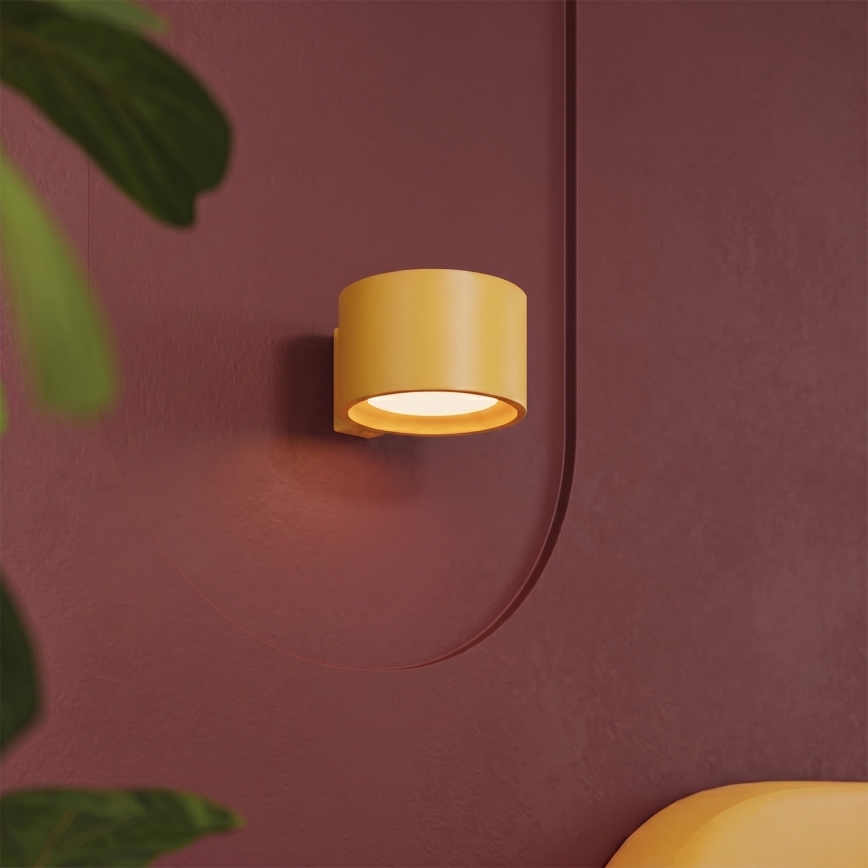 Wandlamp MODO 1xGX53/10W/230V geel