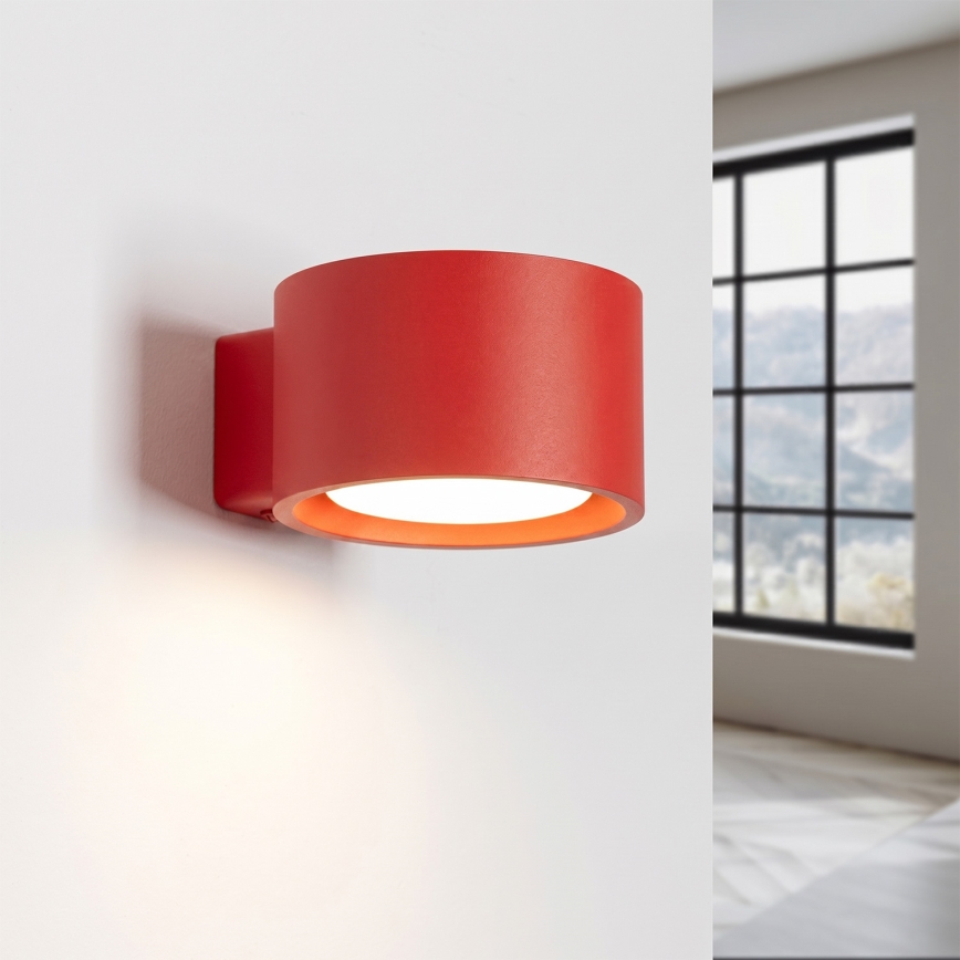Wandlamp MODO 1xGX53/10W/230V rood