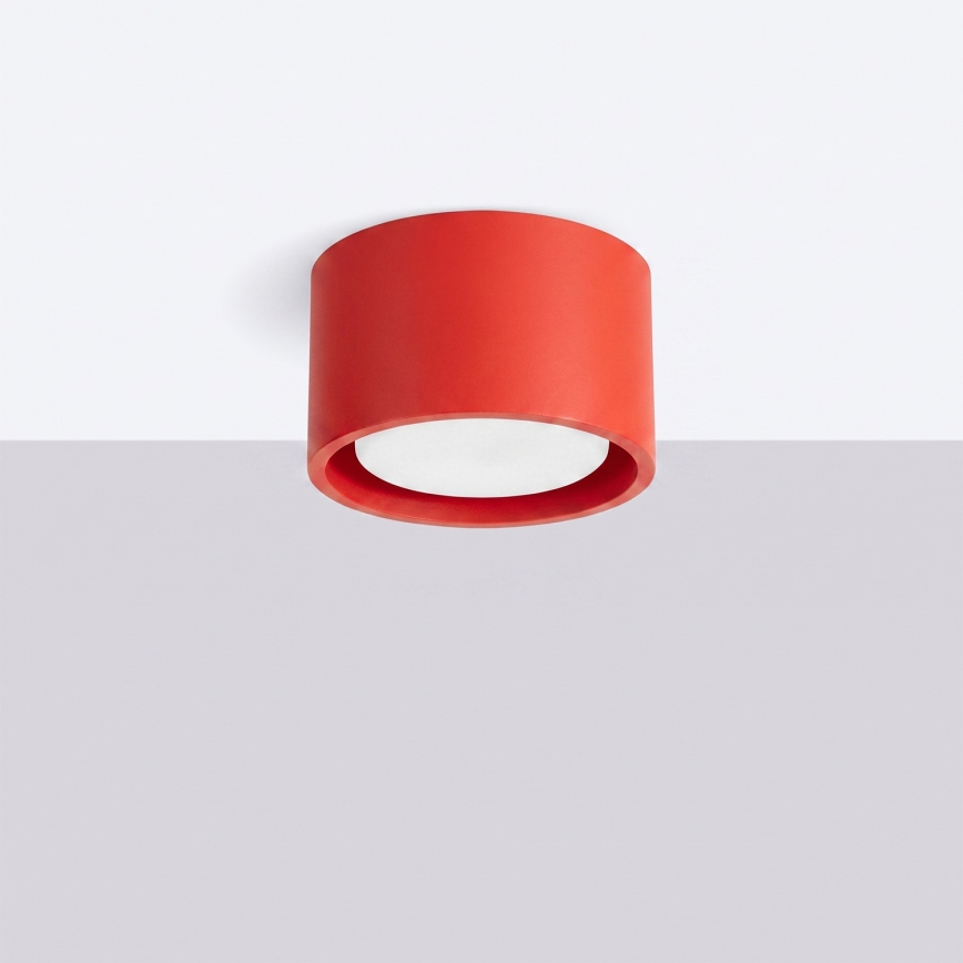 Spotlamp MODO 1xGX53/10W/230V rood