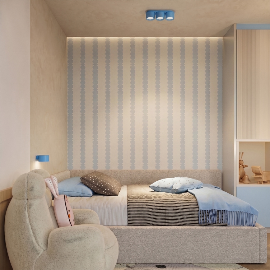 Wandlamp MODO 1xGX53/10W/230V blauw