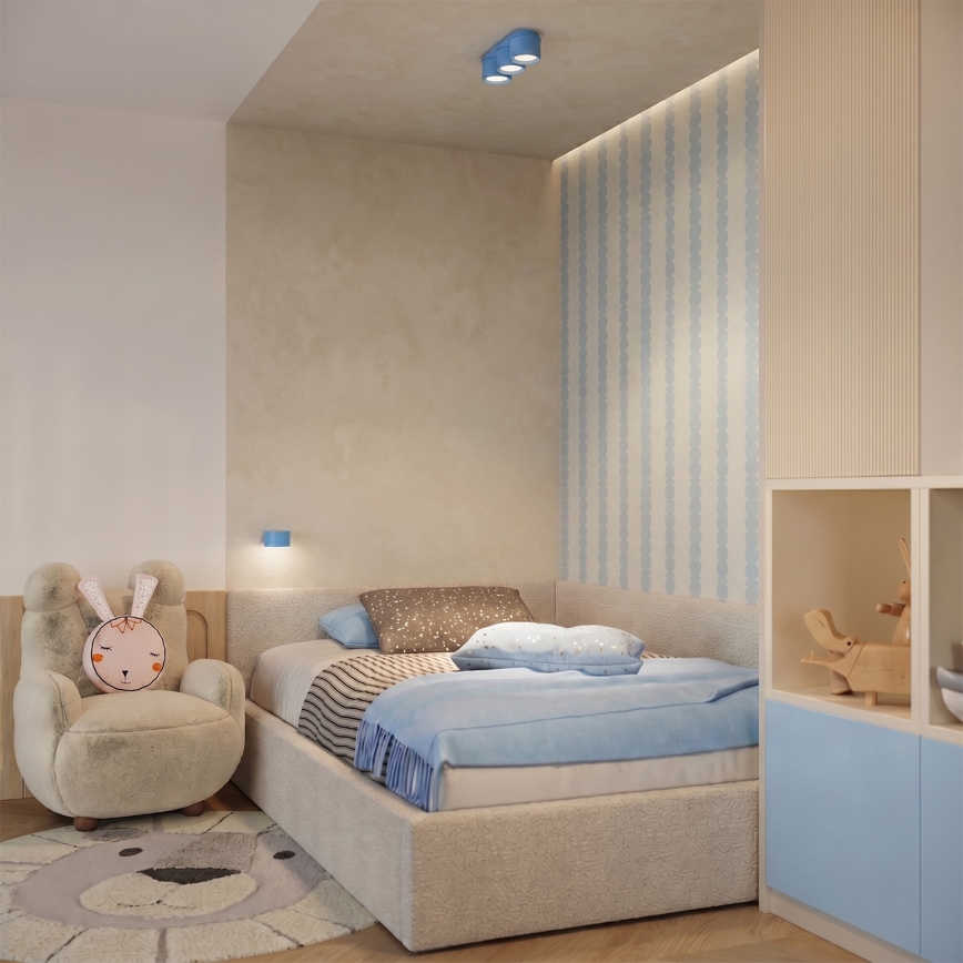 Wandlamp MODO 1xGX53/10W/230V blauw