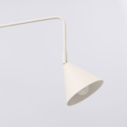 Wandlamp NOX 1xE14/10W/230V crème