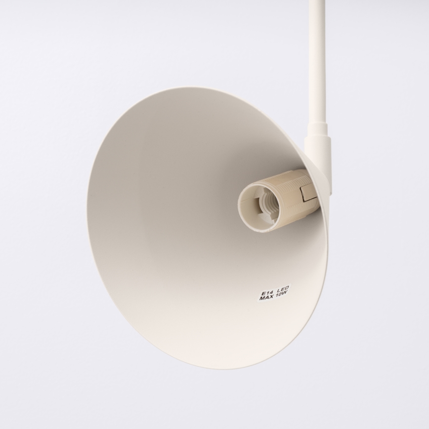 Wandlamp NOX 2xE14/10W/230V crèmekleurig