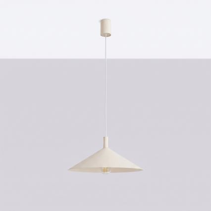 Hanglamp aan kabel NOX 1xE27/15W/230V crème