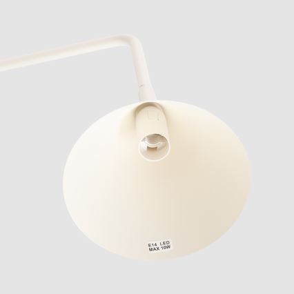 Tafellamp NOX 1xE14/10W/230V crème